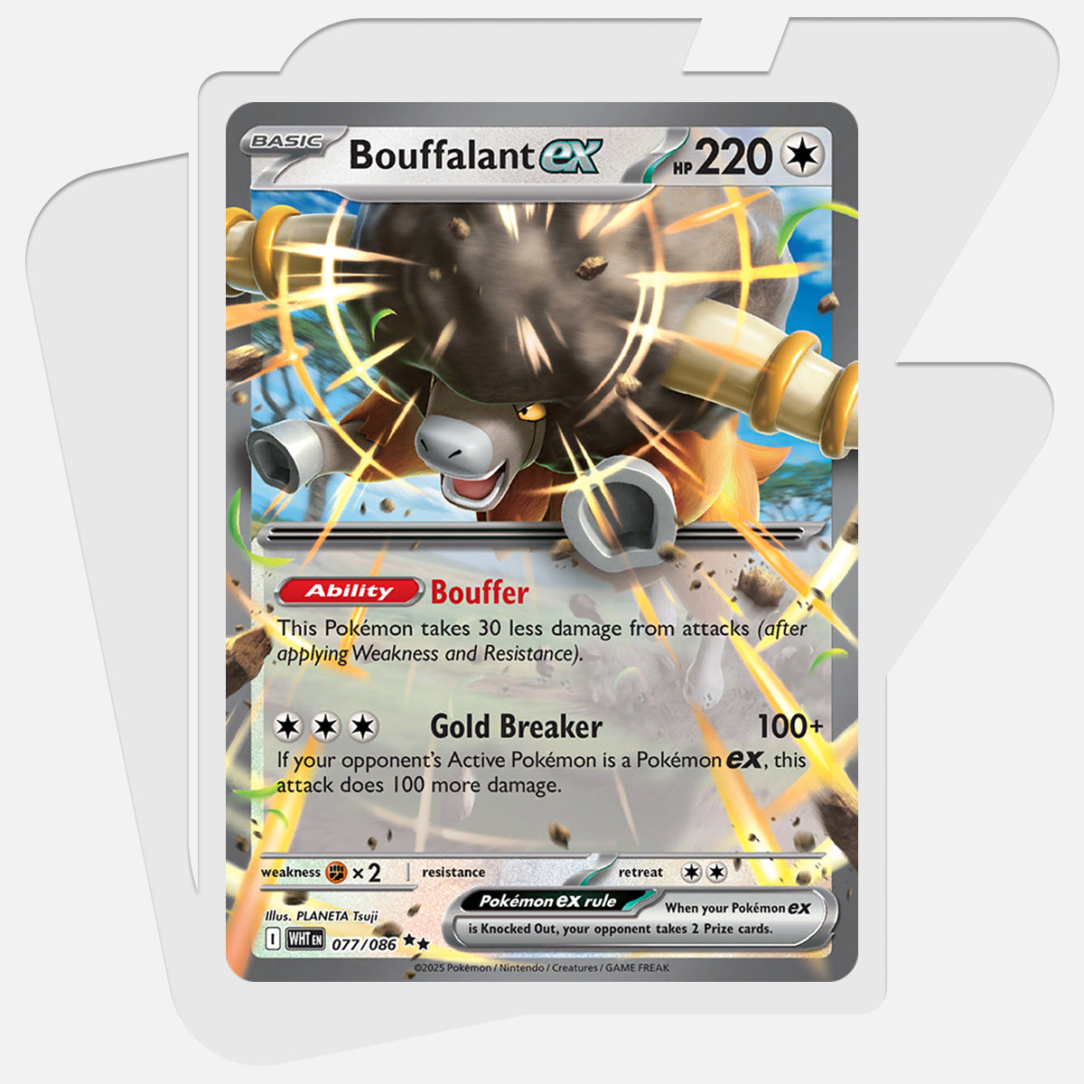 Bouffalant ex (WHT 077)