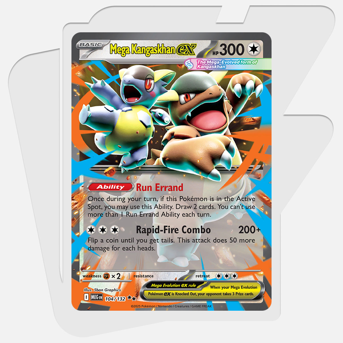 Mega Kangaskhan ex (MEG 104)