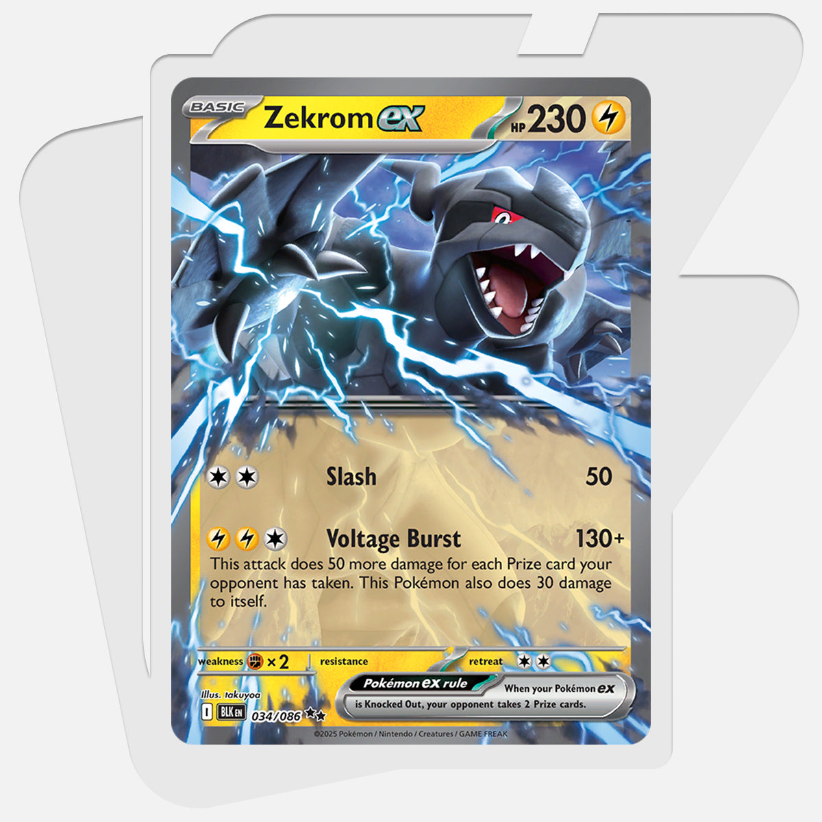 Zekrom ex (BLK 034)
